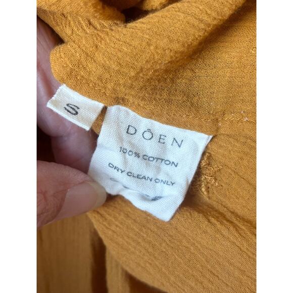 DOEN Anise Top in Golden Hour Embroidered Floral S - Picture 8 of 10